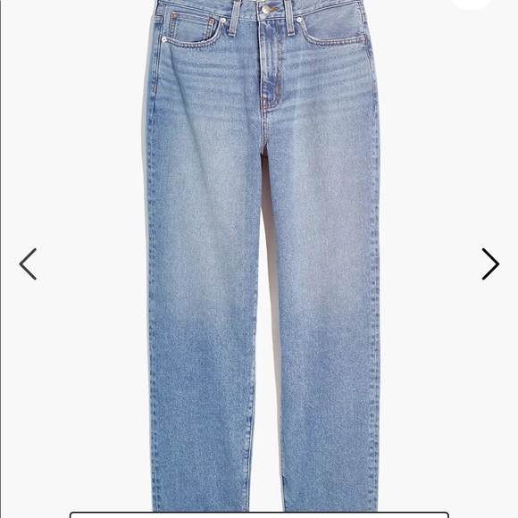 Madewell Denim - Madewell Baggy Tapered Jeans in Whitwell Wash